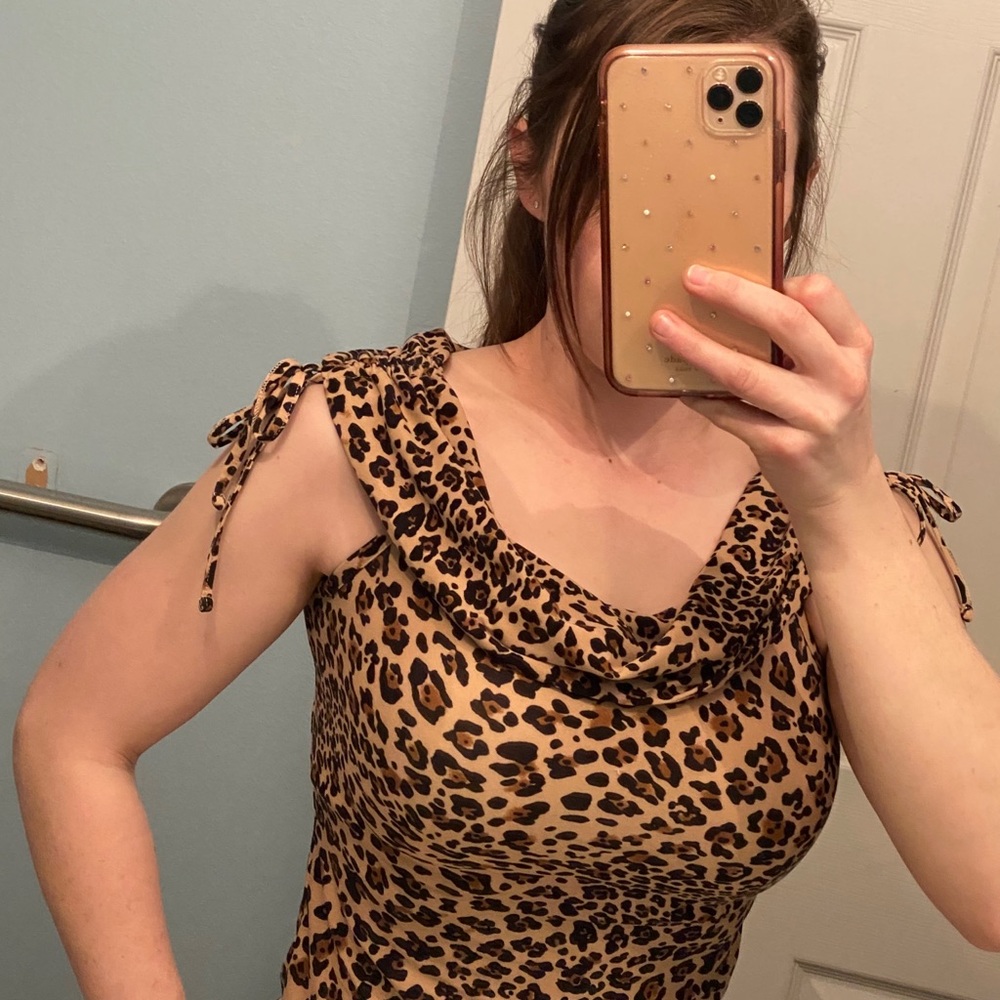 Tiny cocktail Cheetah dress